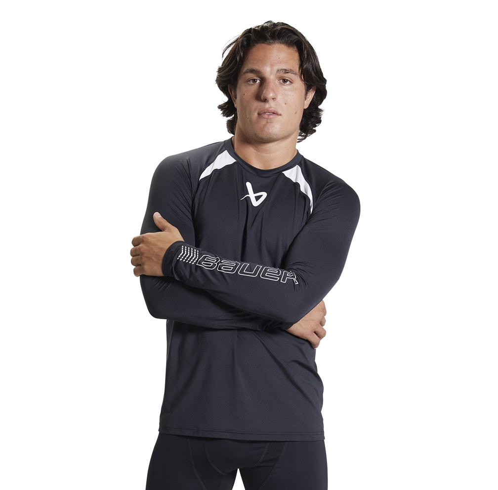 BAUER Performance LS Baselayer Oberteil - Sr XL Unterwäsche Schwitzanzug
